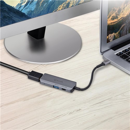 Bonelk 3-in-1 Multiport Hub Long Life Series (Black/Space Grey)