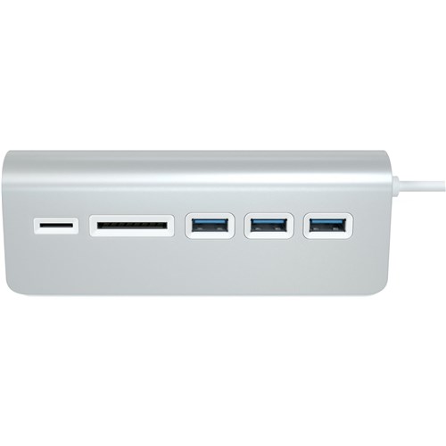 Satechi USB-A Combo Hub for Desktop (Silver)