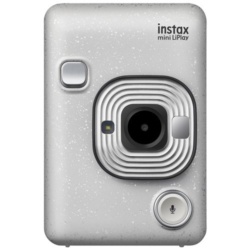 Fujifilm Instax Mini LiPlay Instant Camera (Stone White)