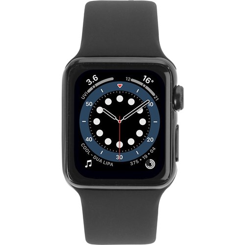 3sixT Silicone Band for Apple Watch [42/44mm] (Black)