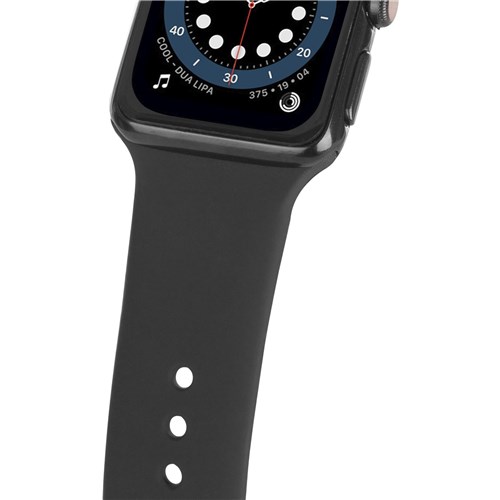 3sixT Silicone Band for Apple Watch [42/44mm] (Black)