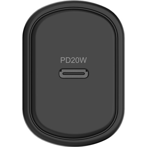 Cygnett PowerPlus 20W USB-C PD Wall Charger (Black)