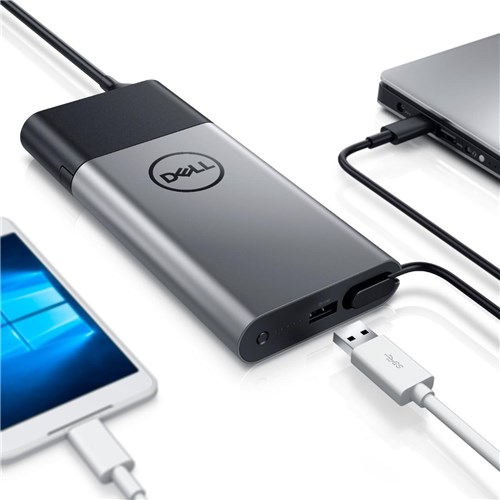 Dell Hybrid Adapter + Power Bank USB-C