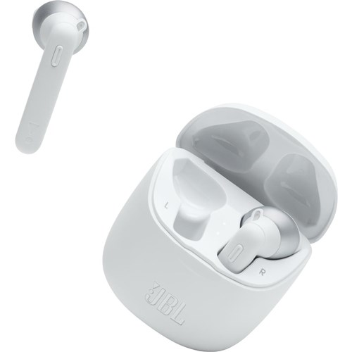 JBL Tune 225 True Wireless In-Ear Headphones (White)