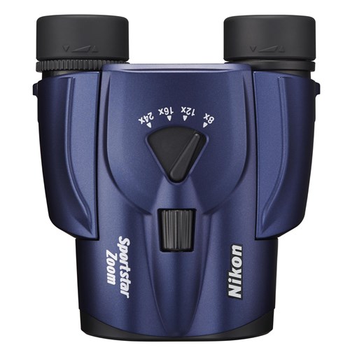 Nikon Sportstar Zoom 8-24X25 Binoculars (Dark Blue)
