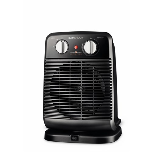 Kambrook 2400W Upright Oscillating Fan Heater