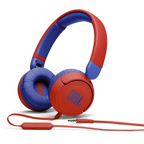 JBL Jr310 Kids On-Ear Headphones (Red)