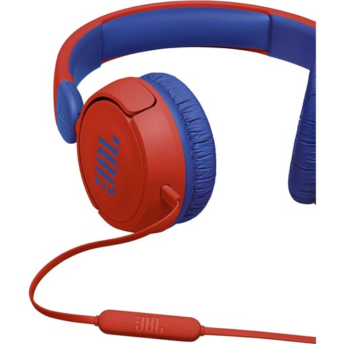 JBL Jr310 Kids On-Ear Headphones (Red)