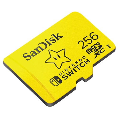 SanDisk Nintendo Switch MicroSD 256GB Memory Card
