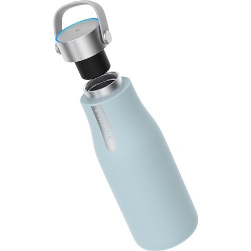 Philips GoZero 590ml Smart UV Water Bottle (Blue)