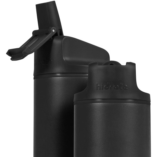 Hidrate Spark Pro Steel 621ml Straw Smart Drink Bottle (Black)