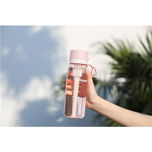 Philips GoZero 660ml Daily Straw Water Bottle (Tritan Pink)