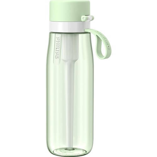 Philips GoZero 680ml Daily Straw Water Bottle (Tritan Green)