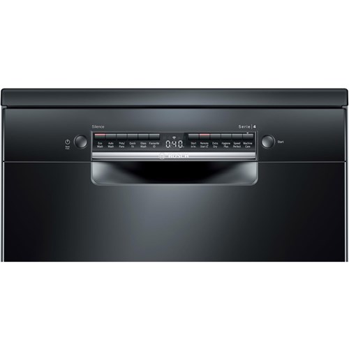 Bosch SMS4HVB01A Series 4 14-Place Setting Freestanding Dishwasher (Black)