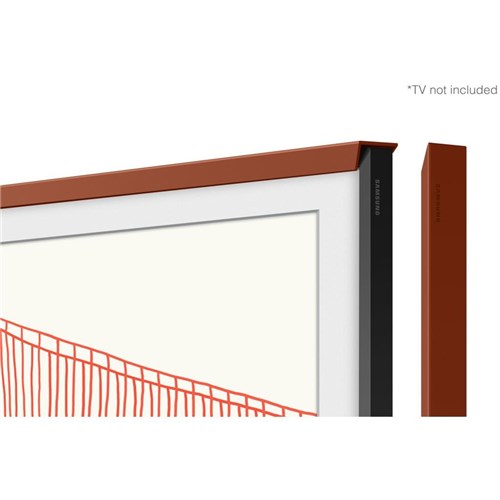 Samsung Chamfer Bezel Frame for 55' The Frame TVs (Terracotta Red)
