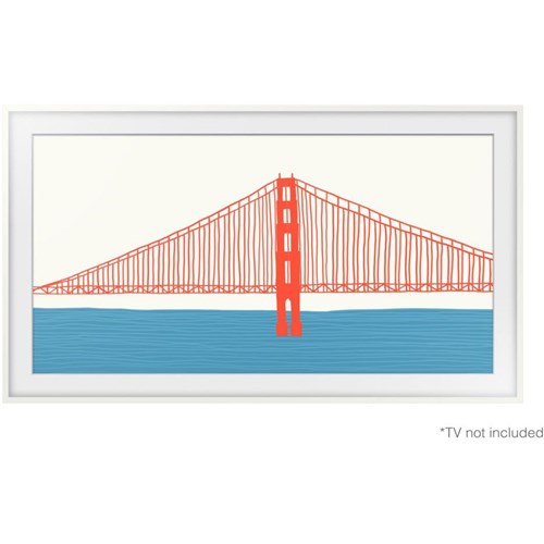 Samsung Basic Bezel Frame for 43' The Frame TVs (White) [2021]