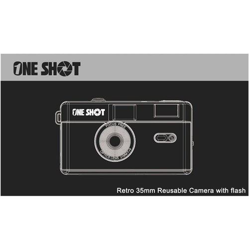 OneShot Retro Reusable 35mm Film Camera