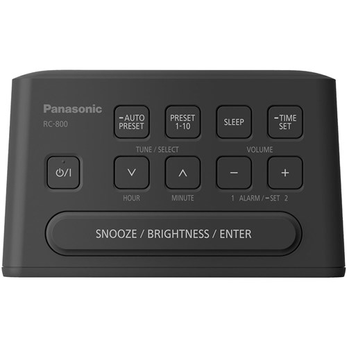 Panasonic RC-800GN Dual Alarm Clock Radio