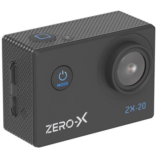 Zero-X ZX-20 4K Action Camera with 2.0' Screen & Wi-Fi