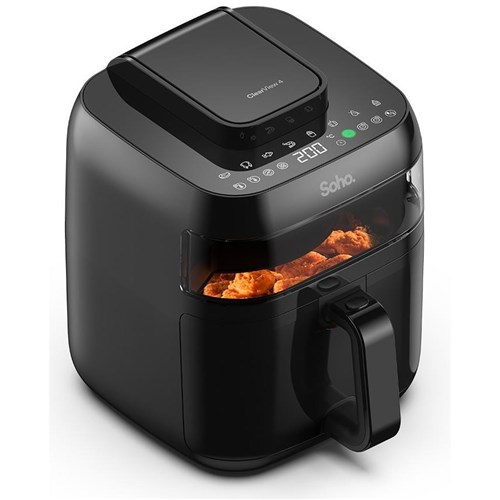Soho 4L Air Fryer with Cooking Window & Digital Touch Control