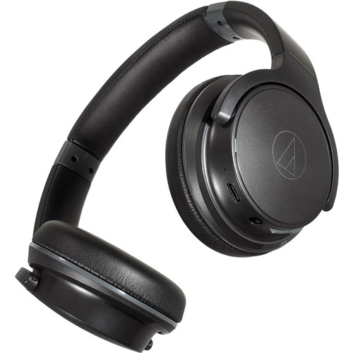 Audio-Technica ATH-S220BT Wireless On-Ear Headphones (Black)