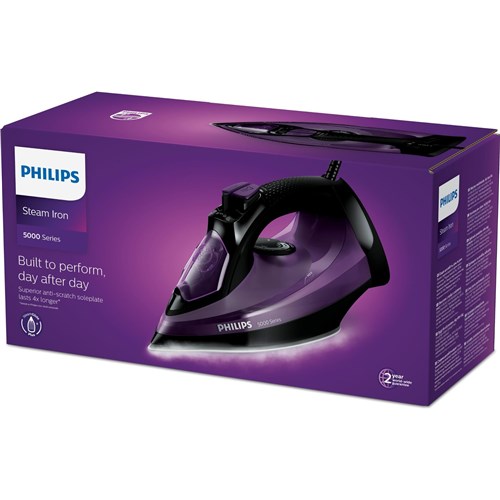 Philips 5000 Series Steam Iron (Dark Purple)