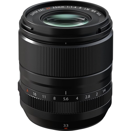 Fujifilm XF 33mm f1.4 R LM Weather Resistant Camera Lens