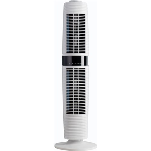 De'Longhi 360° Dual Oscillating White Tower Fan