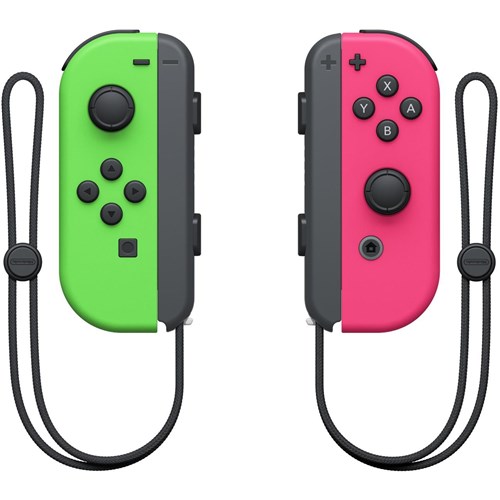 Nintendo Switch Joy-Con Controller Pair Neon Green & Pink