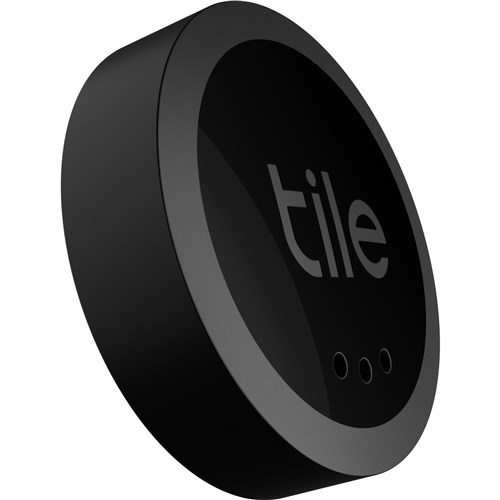 Tile Sticker Bluetooth Tracker (Black) 1 pack
