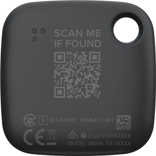 Tile Mate Bluetooth Tracker (Black) 1 pack
