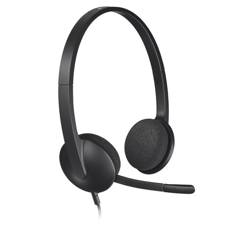 Logitech H340 USB Headset with Noise Cancelling Mic