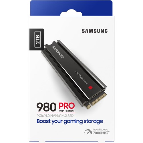 Samsung 980 Pro M.2 SSD with Heatsink 2TB for PS5