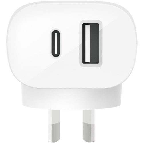 Belkin BoostUp Charge 37W Dual Port USB-C/A Universal Wall Charger