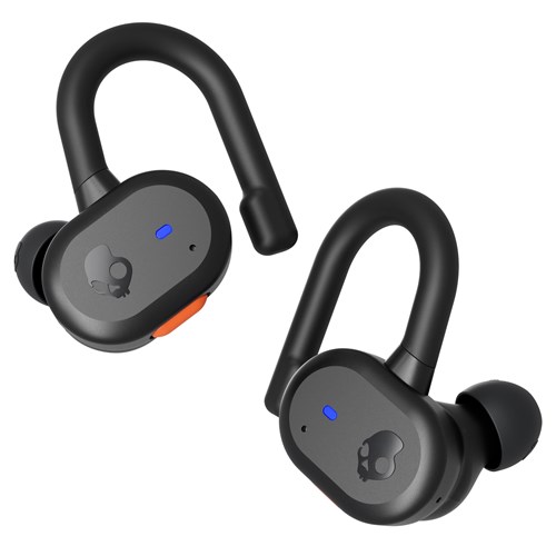 Skullcandy Push Active True Wireless In-Ear Headphones (Black/Orange)