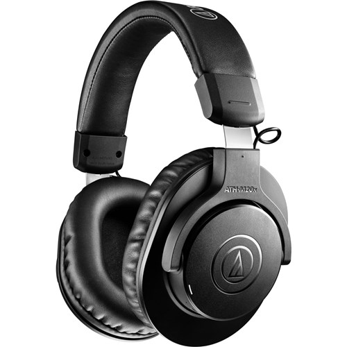 Audio-Technica ATH-M20xBT Wireless Over-Ear Headphones (Black)