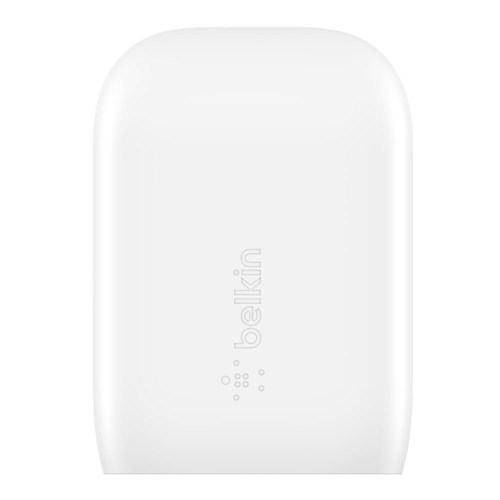 Belkin BoostUp Charge 30W USB-C Wall Charger with Lightning Cable (White)