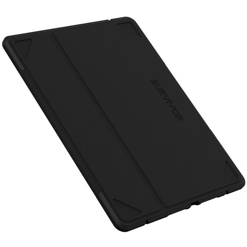 Griffin Survivor Rugged Folio Case for iPad 10.2' 7/8/9th Gen (Black)
