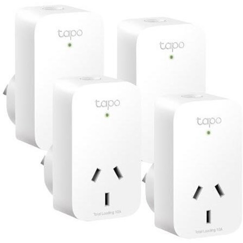 TP-Link Tapo Mini Smart Plug (4 Pack)