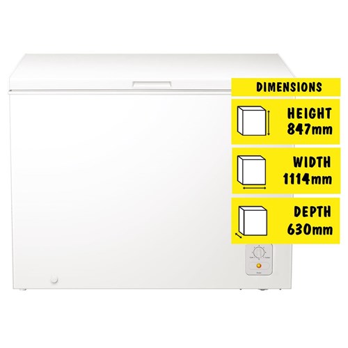 Westinghouse WCM3000WE 297L Chest Freezer