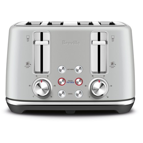 Breville the ToastSet™ 4 Slice Toaster (Light Grey)
