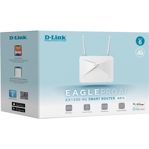 D-Link G415 Eagle Pro AI AX1500 4G Smart Router