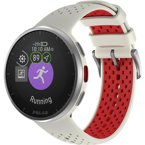 Polar Pacer Pro Advanced GPS Running Watch (Snow White)