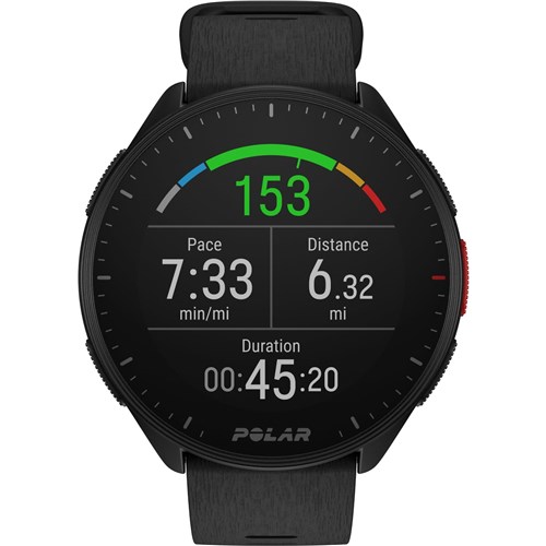 Polar Pacer GPS Running Watch (Night Black)