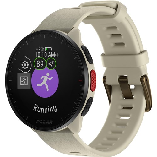 Polar Pacer GPS Running Watch (Cloud White)