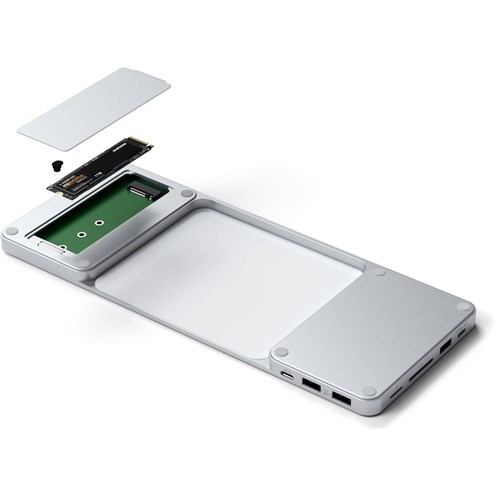 Satechi USB-C Slim Dock for 24' iMac (Silver)