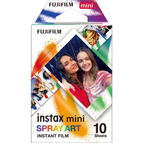 Fujifilm Instax Mini Film Spray Art (10 Pack)