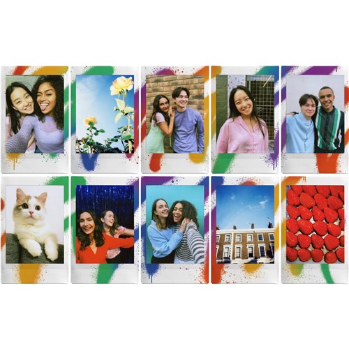 Fujifilm Instax Mini Film Spray Art (10 Pack)