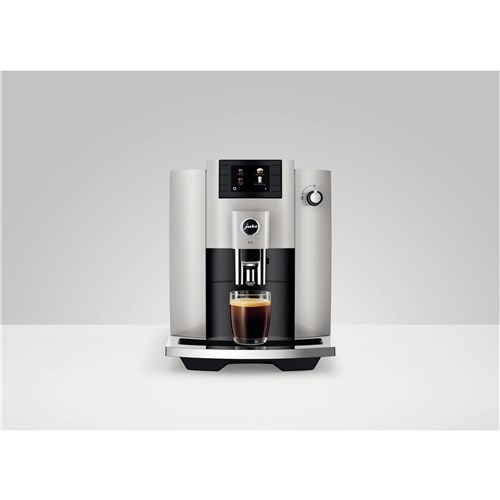 Jura E6 Automatic Coffee Machine (Platinum)