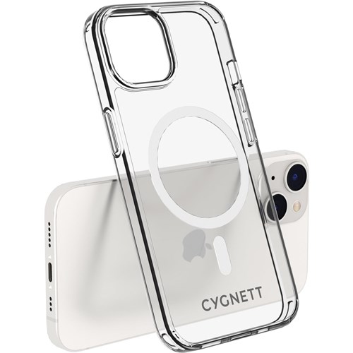 Cygnett AeroMag Protective Case for iPhone 16e/14/13 (Clear)